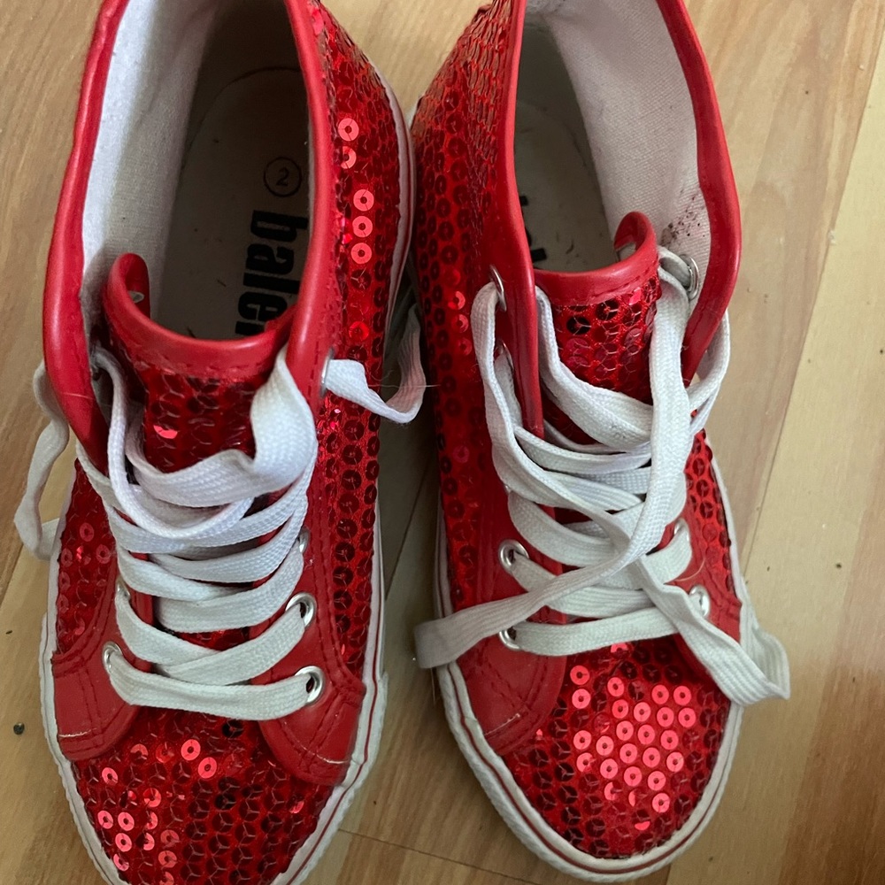 Kids Sequin High Tops